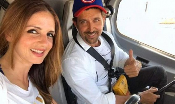 Sussanne calls Hrithik Roshan the best dad in the world on his b'day