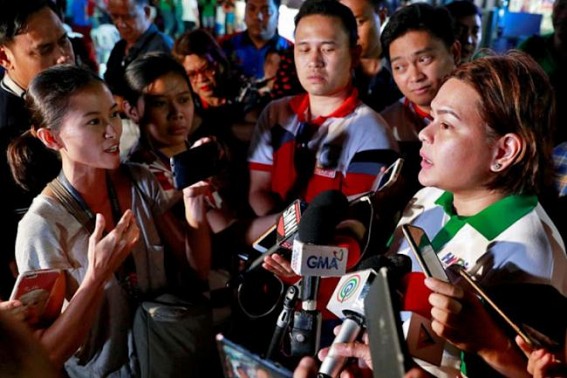 Duterte's daughter to run for VP in 2022 polls