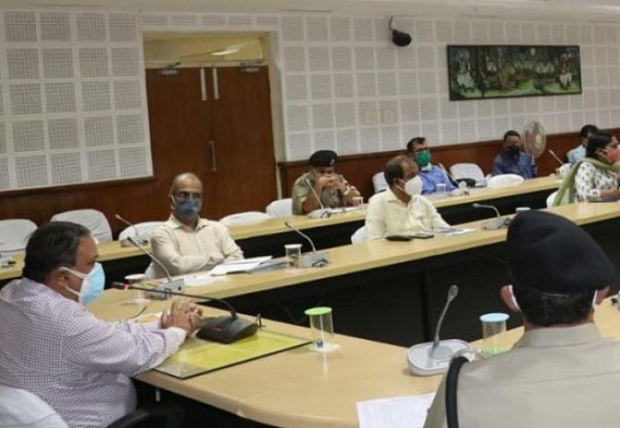 Chief Secretary held COVID-19 Review Meeting 