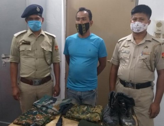 Youth caught with camouflage uniforms and guns in Mandai Youth caught with camouflage uniforms and guns in Mandai