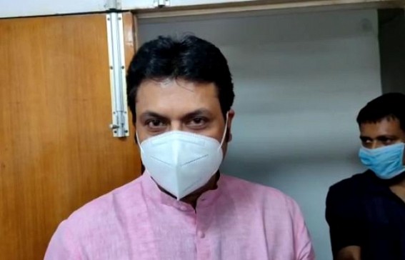 Tripura BJP's alliance-partner IPFT observed Strike over 'Collapsed' Law and Order : Biplab Deb opposed Strike 'hesitantly' Tripura BJP's alliance-partner IPFT observed Strike over 'Collapsed' Law and Order : Biplab Deb opposed Strike 'hesitantly'