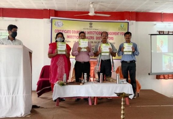 Certificate Course was Organized by Krishi Vigyan Kendra, Sepahijala