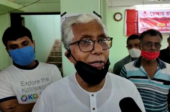 'No Rule of Law in Tripura' : Manik Sarkar 'No Rule of Law in Tripura' : Manik Sarkar