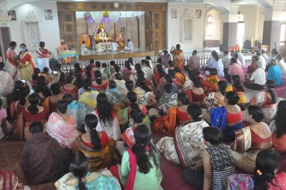 Tripura : Devotees worshipped Ramakrishna Paramahansa Deb on his 185th birth anniversary Tripura : Devotees worshipped Ramakrishna Paramahansa Deb on his 185th birth anniversary