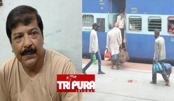 'Local Trains must be Suspended for Covid Control' : Sudip Roy Barman 'Local Trains must be Suspended for Covid Control' : Sudip Roy Barman