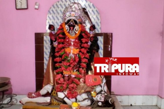 Bordowali Taltala Kali Temple looted by thieves : This is the Second Kali temple looted in February month