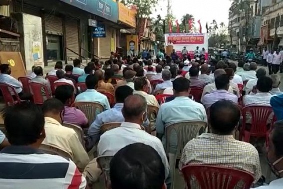 Kisan Sabha's rally in Agartala on 100 days completion of Farmers' protest at Delhi Kisan Sabha's rally in Agartala on 100 days completion of Farmers' protest at Delhi