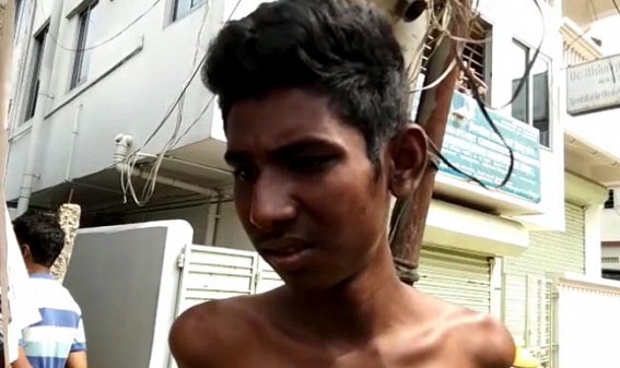 Public caught a Thief Red-Handed in Joynagar, JCP Club area Public caught a Thief Red-Handed in Joynagar, JCP Club area