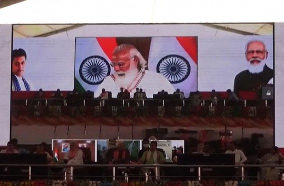 'BJP Govt's 3 Years have worked more for Tripura in compare to Left Govt's 30 Years' : PM Modi 'BJP Govt's 3 Years have worked more for Tripura in compare to Left Govt's 30 Years' : PM Modi