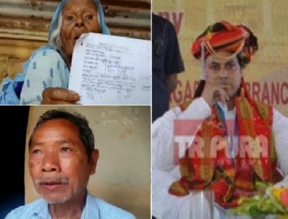 BJP's Rs. 2000 Social Pension Promise results in massive Expulsion of Social Pensioners from Beneficiary-Lists in Tripura : Biplab Deb forcing Old People to Die in Starvation ! BJP's Rs. 2000 Social Pension Promise results in massive Expulsion of Social Pensioners from Beneficiary-Lists in Tripura : Biplab Deb forcing Old People to Die in Starvation !
