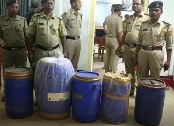 140kg cannabis recovered from underground in Kalamchhera 140kg cannabis recovered from underground in Kalamchhera