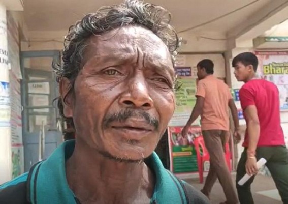 Daily wager beaten severely for denying to work till late at night Daily wager beaten severely for denying to work till late at night