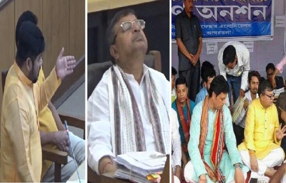 'Many States have Regularized SSA Teachers without Court's Permission and We are Confused after High Court's Order ?', MLA Sushanta Chowdhury said in Tripura Assembly to Minister Ratanlal Nath : Reminded Pre-Poll Promises to SSA