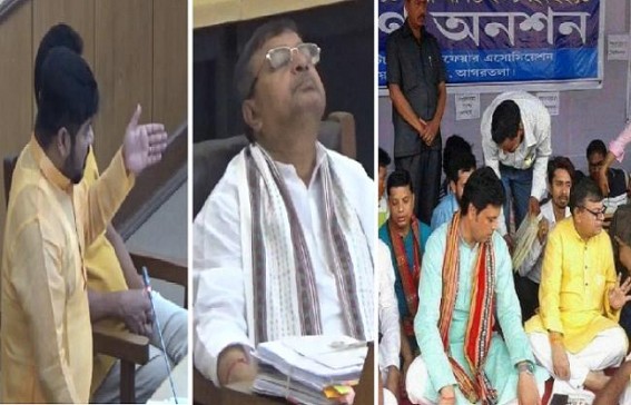 'Many States have Regularized SSA Teachers without Court's Permission and We are Confused after High Court's Order ?', MLA Sushanta Chowdhury said in Tripura Assembly to Minister Ratanlal Nath : Reminded Pre-Poll Promises to SSA 'Many States have Regularized SSA Teachers without Court's Permission and We are Confused after High Court's Order ?', MLA Sushanta Chowdhury said in Tripura Assembly to Minister Ratanlal Nath : Reminded Pre-Poll Promises to SSA