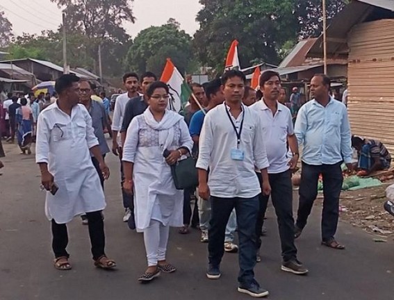 ADC Election : Congress Campaigns in Amarpur 