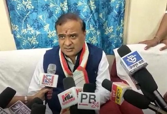 Assam Minister Himanta Biswa Sarma in Tripura after a Long Break amid BJP's Internal Fights in Rise : Faced Media Questions on Vision Document Promises, 10323 Teachers' Issue