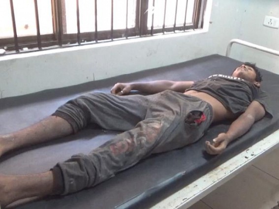 Worker died in building repairing work Worker died in building repairing work