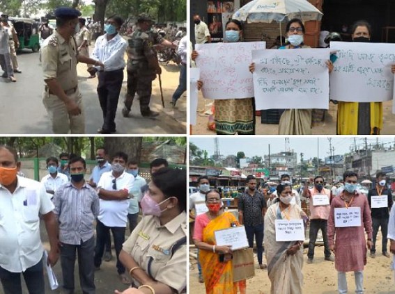 Just 2 Days Back, 10323 Teachers Were Not Allowed to Protest due to Covid-19 : But BJP held Political Programme over Bengal Political Issue