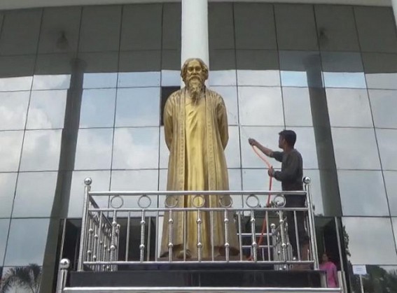 No Rabindra Jayanti in Rabindra Satabarshiki Bhawan this Year due to Covid-19 No Rabindra Jayanti in Rabindra Satabarshiki Bhawan this Year due to Covid-19