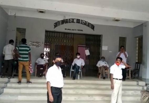 Black marketing of court fees and e-stamp at the court premises, Belonia Black marketing of court fees and e-stamp at the court premises, Belonia