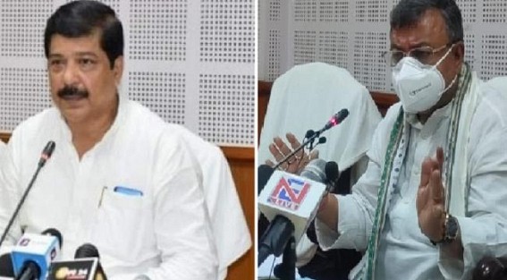 Ratan Lal's Statement on Black-Fungus's Existence in Tripura based on Private Hospital's claim now on Question-Mark : Ex-Health Minister Sudip Barman slammed Minister Ratanlal Nath for generating 'tension' in State without AGMC Lab Testing Ratan Lal's Statement on Black-Fungus's Existence in Tripura based on Private Hospital's claim now on Question-Mark : Ex-Health Minister Sudip Barman slammed Minister Ratanlal Nath for generating 'tension' in State without AGMC Lab Testing