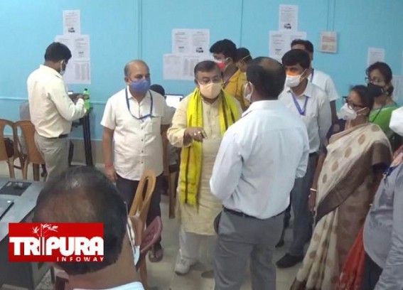 Amid Medical Staff Crisis, Tripura Govt appointed Teachers in Covid War Rooms : Ratanlal Nath Says, 'No other State Could do it' ! Thousands of Doctors, Nurses remain Unemployed Yet Amid Medical Staff Crisis, Tripura Govt appointed Teachers in Covid War Rooms : Ratanlal Nath Says, 'No other State Could do it' ! Thousands of Doctors, Nurses remain Unemployed Yet