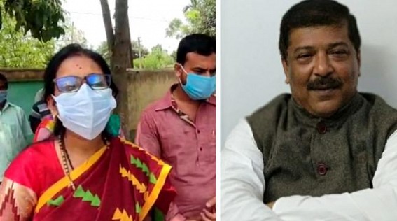 BJP's Groupism : Anti-Sudip Group held ration distribution programme in Sudip Barman's constituency BJP's Groupism : Anti-Sudip Group held ration distribution programme in Sudip Barman's constituency