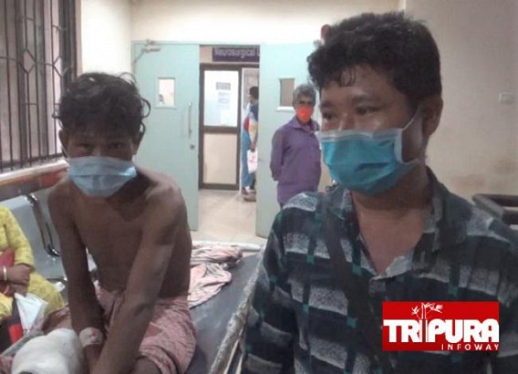 1 injured in gunshot at Khedachara 1 injured in gunshot at Khedachara