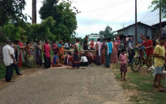 Acute drinking water scarcity continue in various areas in Tripura Acute drinking water scarcity continue in various areas in Tripura