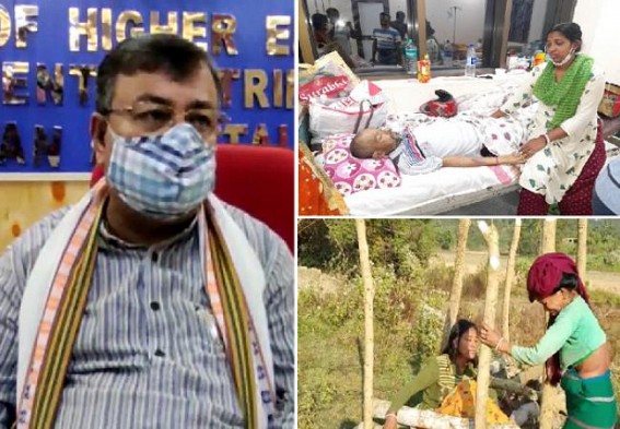 No Statement from Education Minister about 10323 Teachers Issue : Many Teachers have fallen Sick, Children's Education Stopped No Statement from Education Minister about 10323 Teachers Issue : Many Teachers have fallen Sick, Children's Education Stopped