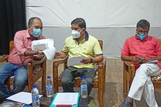 Special Coronavirus vaccination camp started in Amarpur Special Coronavirus vaccination camp started in Amarpur