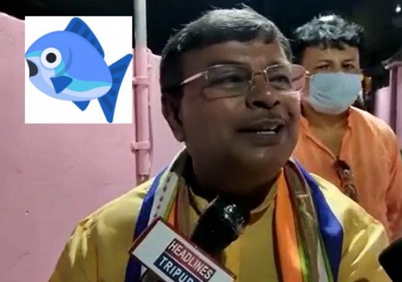 Frustrated over Unemployment, Tripura Netizens pick 'Fish' symbol to troll Minister Ratan Lal Nath Frustrated over Unemployment, Tripura Netizens pick 'Fish' symbol to troll Minister Ratan Lal Nath