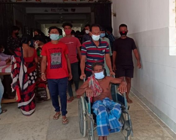 BJP goons Attacked on CPI-M supporters in Belonia BJP goons Attacked on CPI-M supporters in Belonia