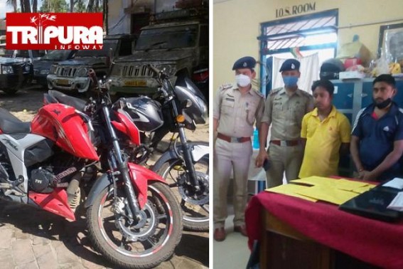 Two youths involved in drug trafficking were arrested by Khowai police Two youths involved in drug trafficking were arrested by Khowai police