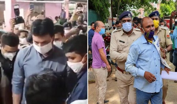 After Violating Covid rules by Biplab Deb himself, now Biplab Deb Govt found 'Corona' in 10323 Teachers' Protest After Violating Covid rules by Biplab Deb himself, now Biplab Deb Govt found 'Corona' in 10323 Teachers' Protest