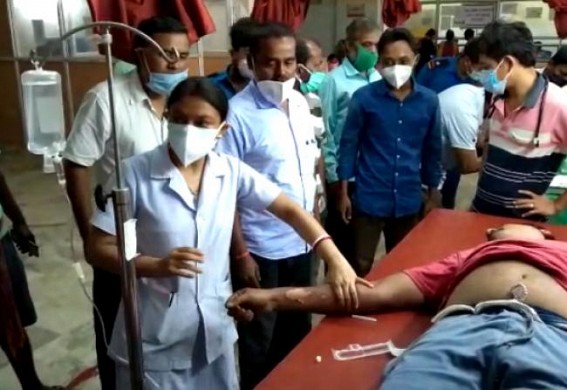 Worker Critical after Electrocuted in Kamalpur Worker Critical after Electrocuted in Kamalpur