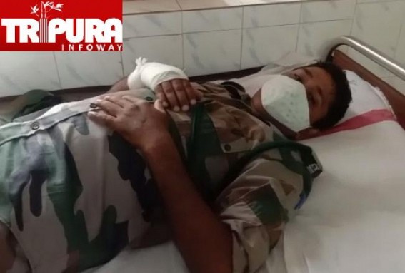 4 Cops were Injured in Udaipur in BJP, TIPRA Motha Fight 