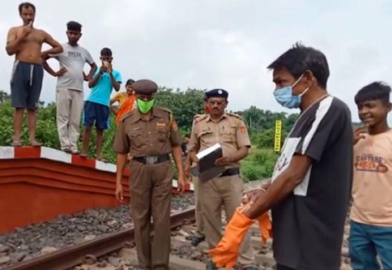 Fragmented body of a man recovered from Railway Track, Jogendra Nagar