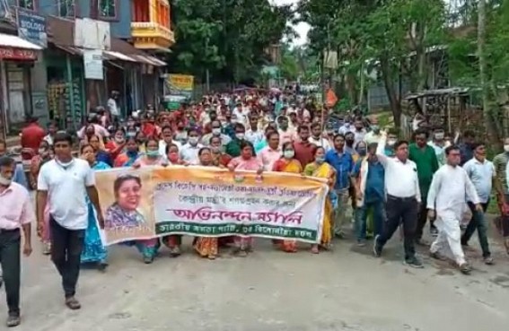 Covid-19 : Massive rallies, gathering of BJP statewide Covid-19 : Massive rallies, gathering of BJP statewide