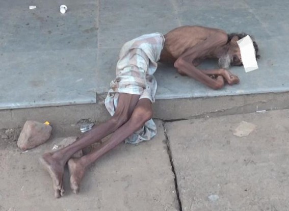 Unknown man found dead at Maharajganj Market area Unknown man found dead at Maharajganj Market area