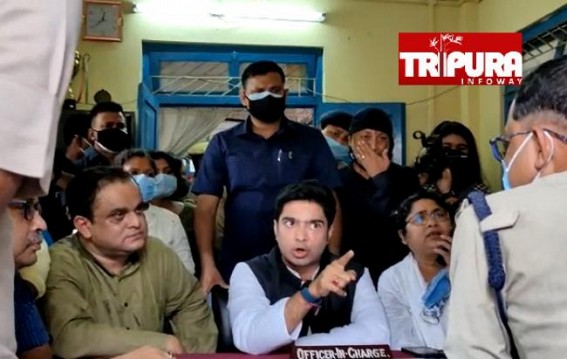 'You have Ashoka Emblem on your shoulder, not Lotus' : Abhishek Banerjee told Police over illegal arrests of injured Trinamool members 'You have Ashoka Emblem on your shoulder, not Lotus' : Abhishek Banerjee told Police over illegal arrests of injured Trinamool members