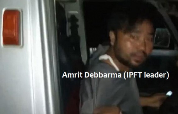 IPFT leader caught  by Locals after Stealing Pumps from Govt Office