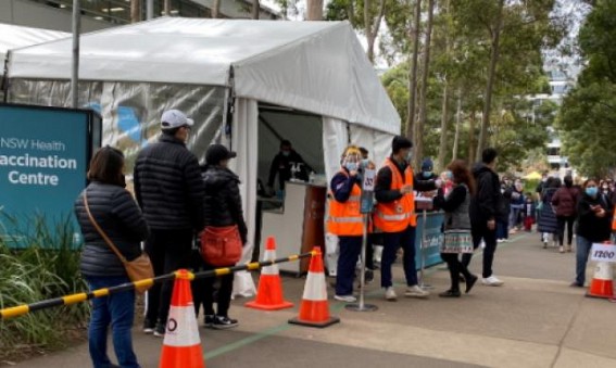 Lockdown rules slightly eased in Australia's NSW Lockdown rules slightly eased in Australia's NSW