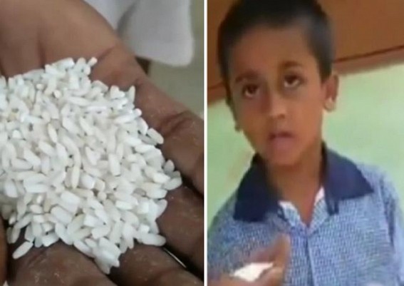 Schools providing 'only' rice in mid-day-meal and that's of low quality Schools providing 'only' rice in mid-day-meal and that's of low quality