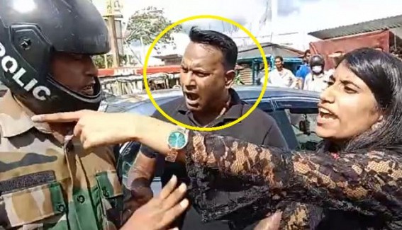 Apu Das arrested for assaulting Parking staff Apu Das arrested for assaulting Parking staff