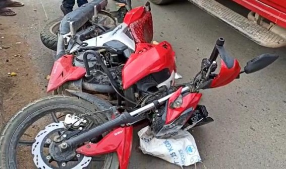 3 persons critically injured in a National Highway Accident 3 persons critically injured in a National Highway Accident