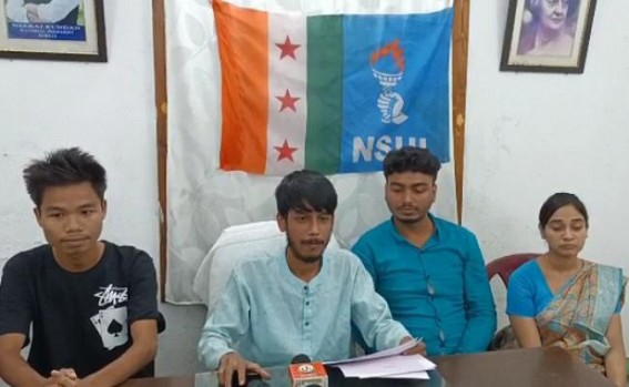 ‘Education Dept must Stop Ragging in Tripura Colleges’ : NSUI