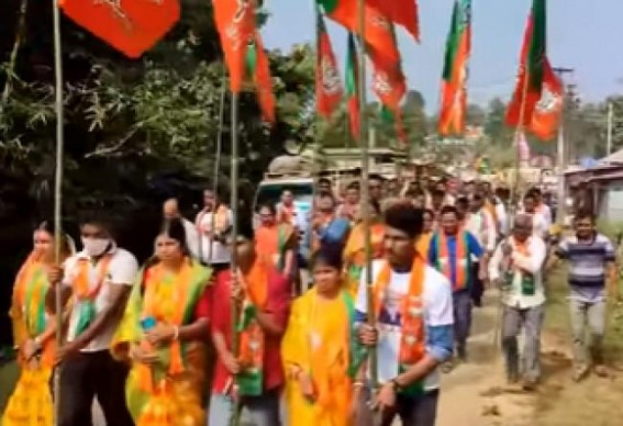 Tripura’s Pre-Poll Rigging Culture Flow Continue : BJP bagged around 30% seats ‘uncontested’ in Municipal Poll 