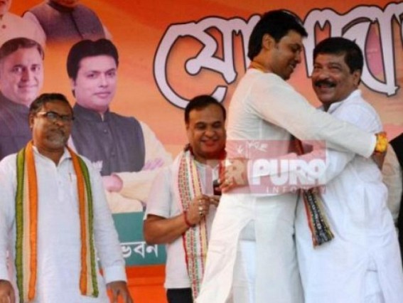 Only 13 MLAs need to Resign from BJP, IPFT parties to unseat the incumbent Biplab Deb Govt in Tripura
