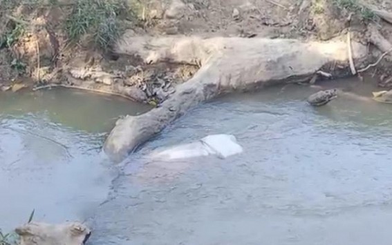 NRCC worker's body found floating in stream water at Khowai: Murder Suspected NRCC worker's body found floating in stream water at Khowai: Murder Suspected
